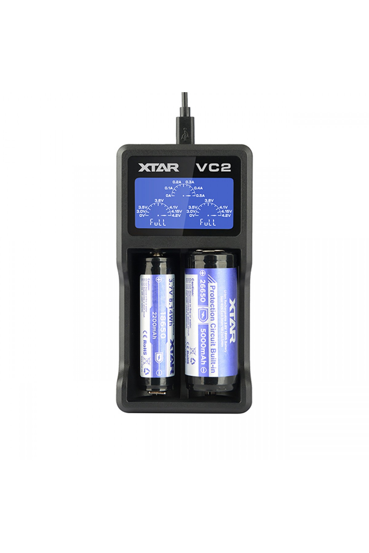 Xtar VC2 Universal Master Li-ion Şarj Cihazı