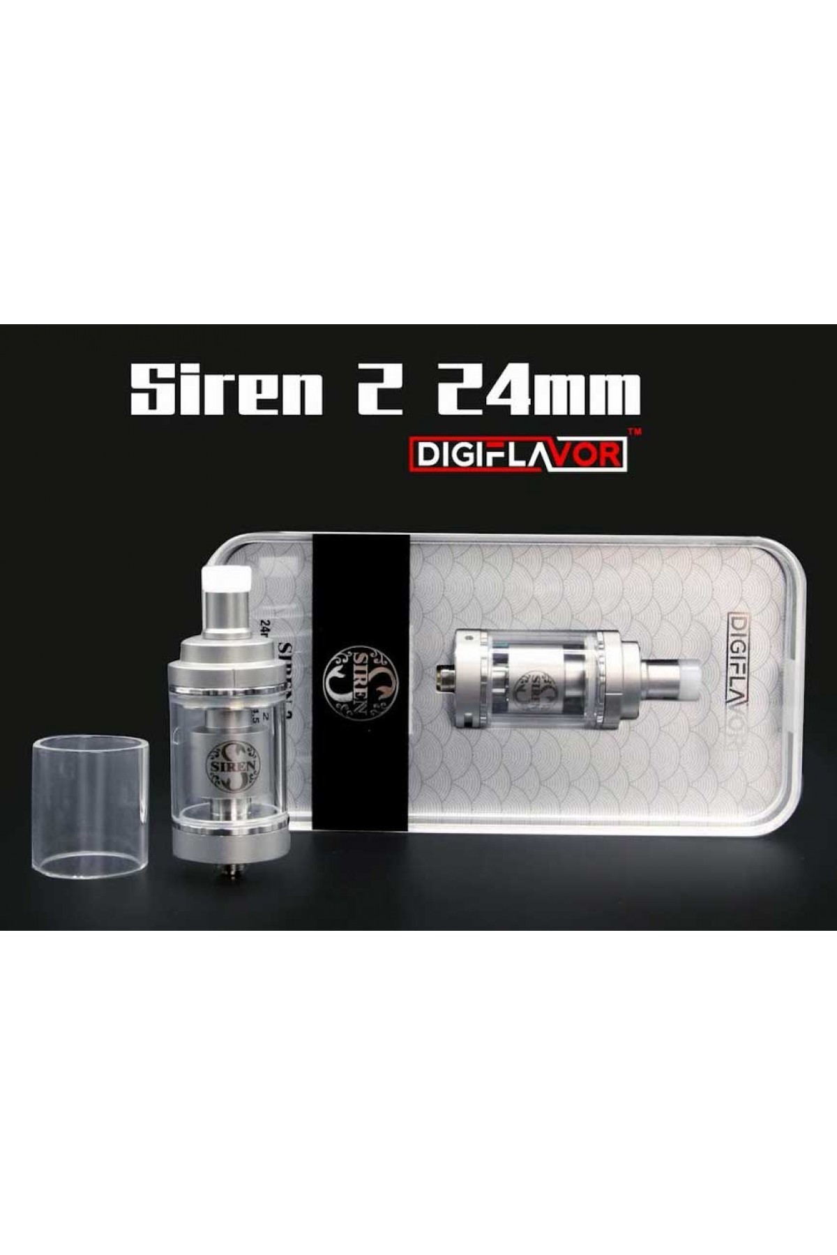 Digiflavor Siren V2 24 MTL GTA Atomizer Tank