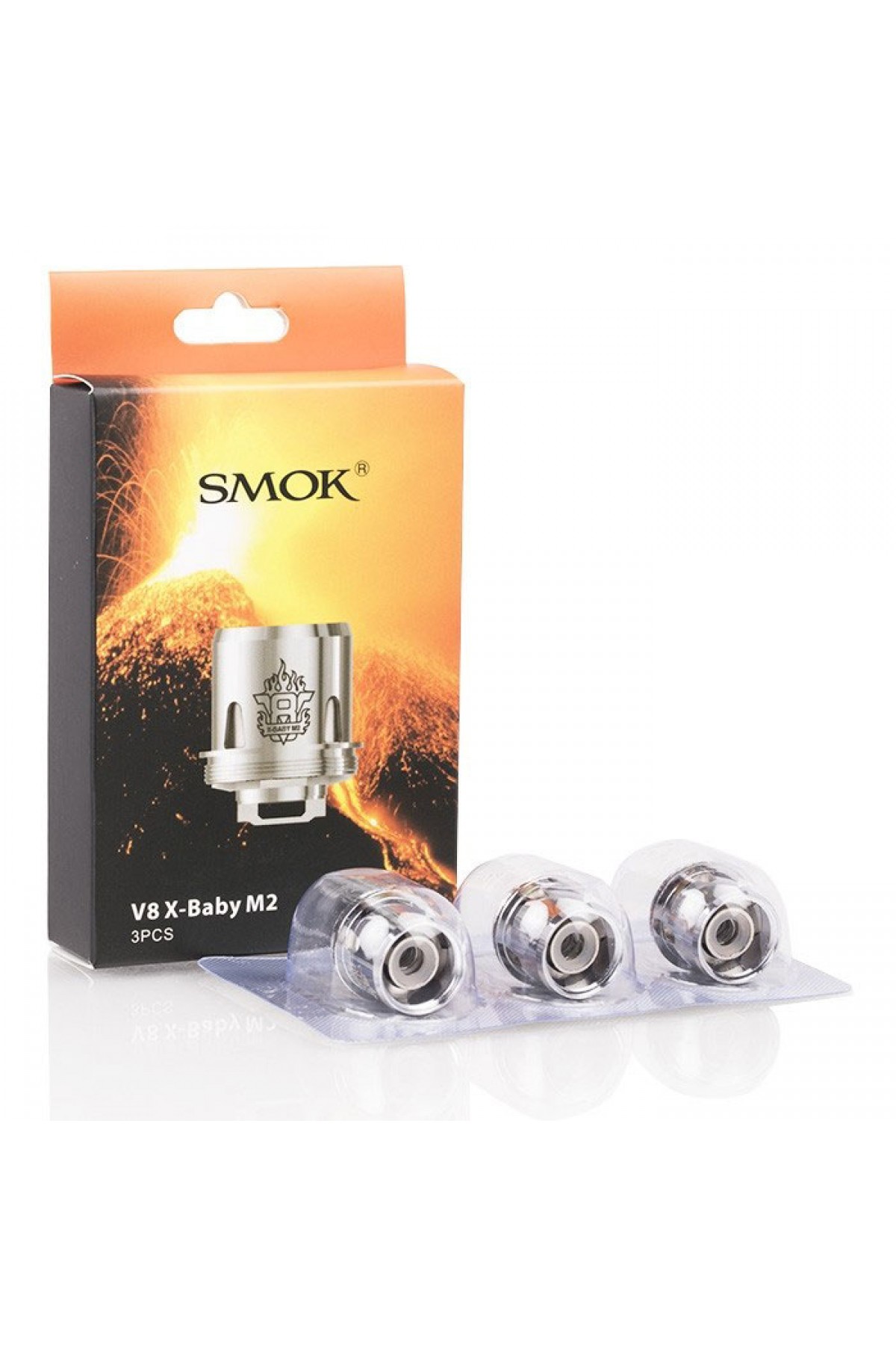 Smok TFV8 X Baby Coil M2/Q2/x4/T6 (3 Adet)