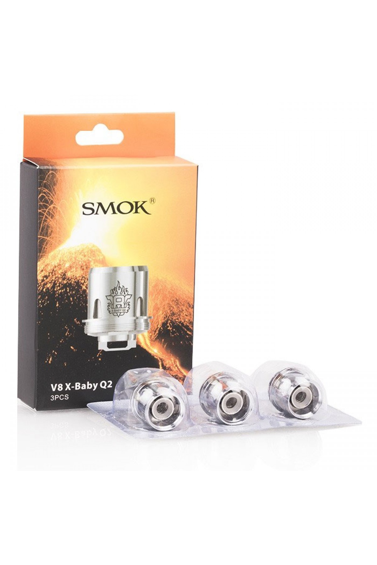 Smok TFV8 X Baby Coil M2/Q2/x4/T6 (3 Adet)