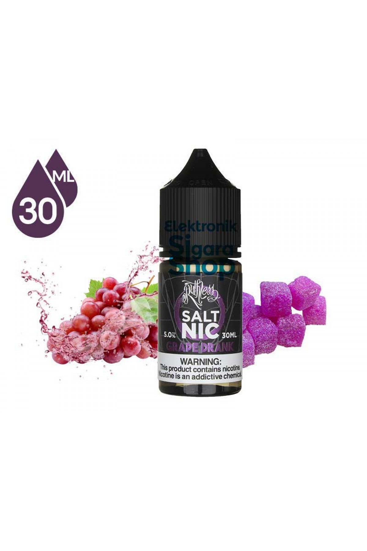 Ruthless - Grape Drank Salt Nic (30ML)