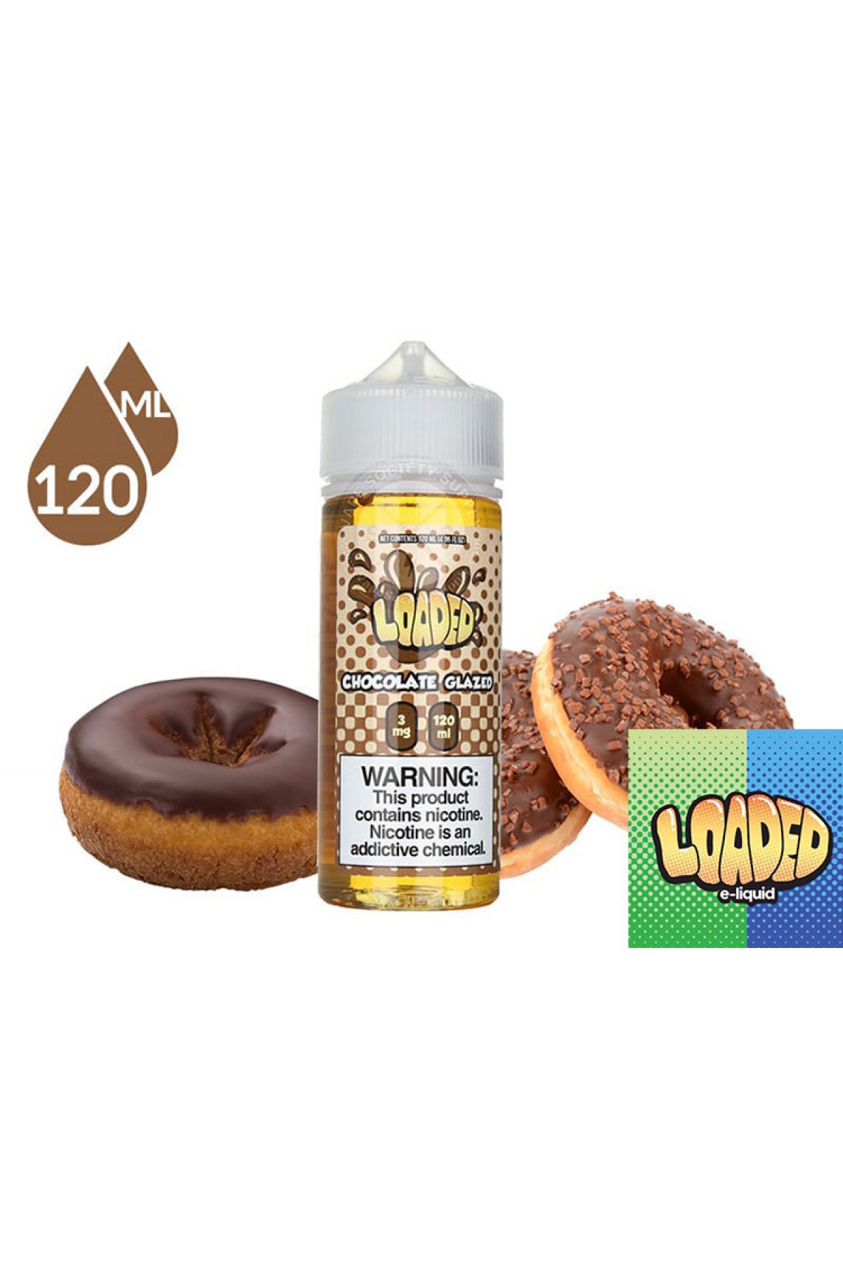 LOADED - Chocolate Glazed (120ML)