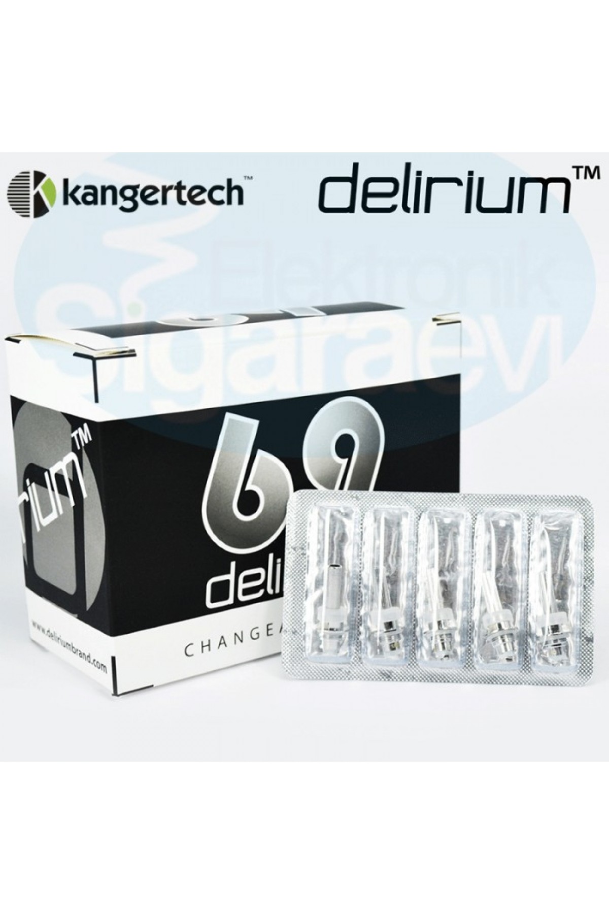 DELIRIUM 69 / EVOD / KANGER EVOD / PROTANK / PROTANK MINI IÇIN ATOMIZER BAŞLIĞI( 5X )