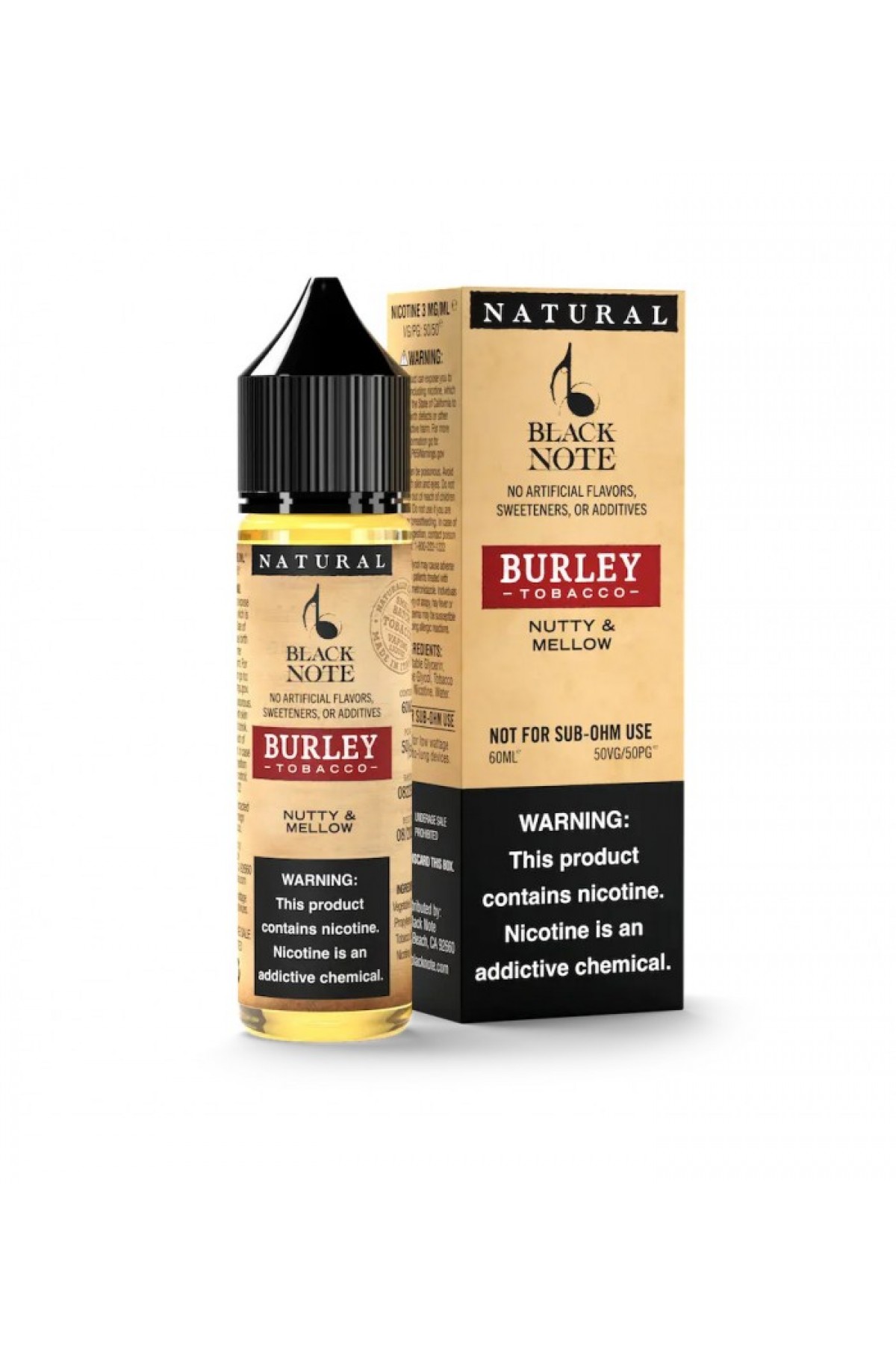 Black Note - Burley Tobacco 60ML