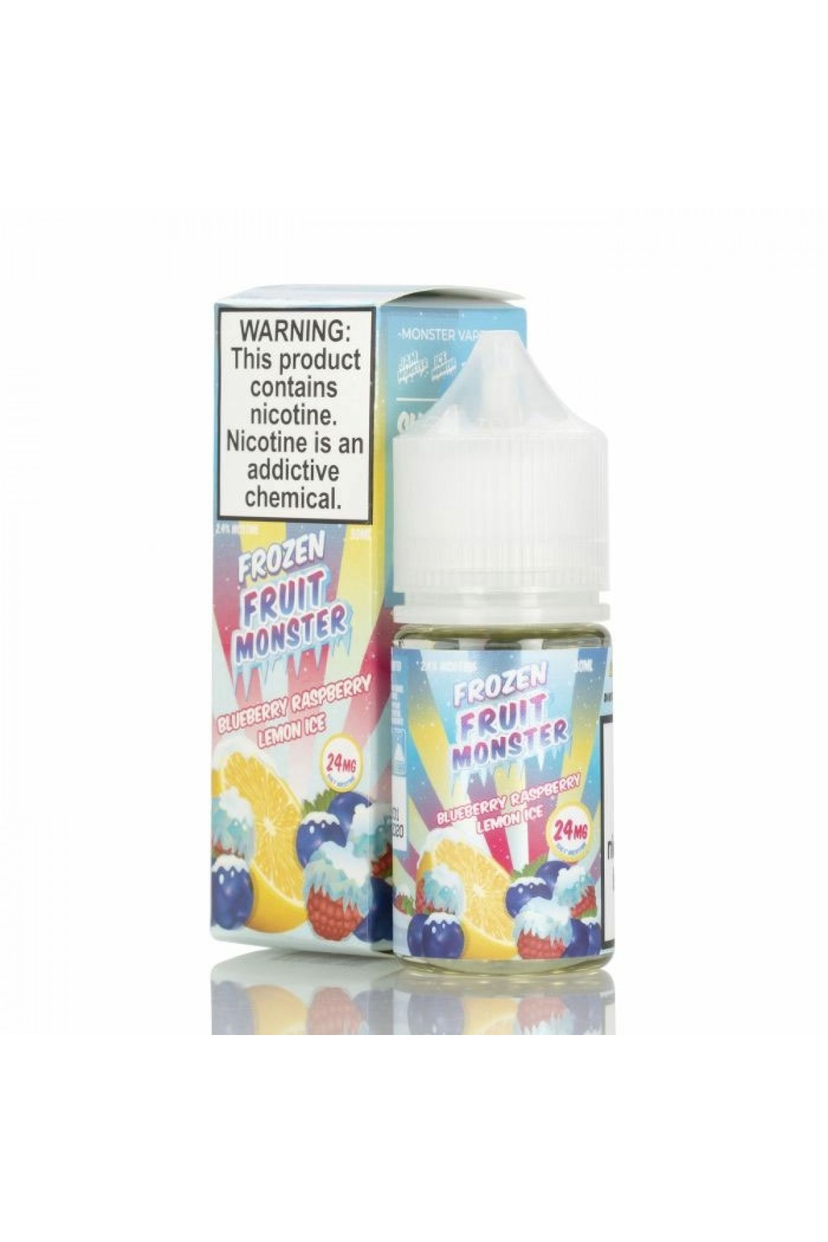 Jam Monster - Frozen Fruit Monster Blueberry Raspberry Lemon Ice Salt 30ML