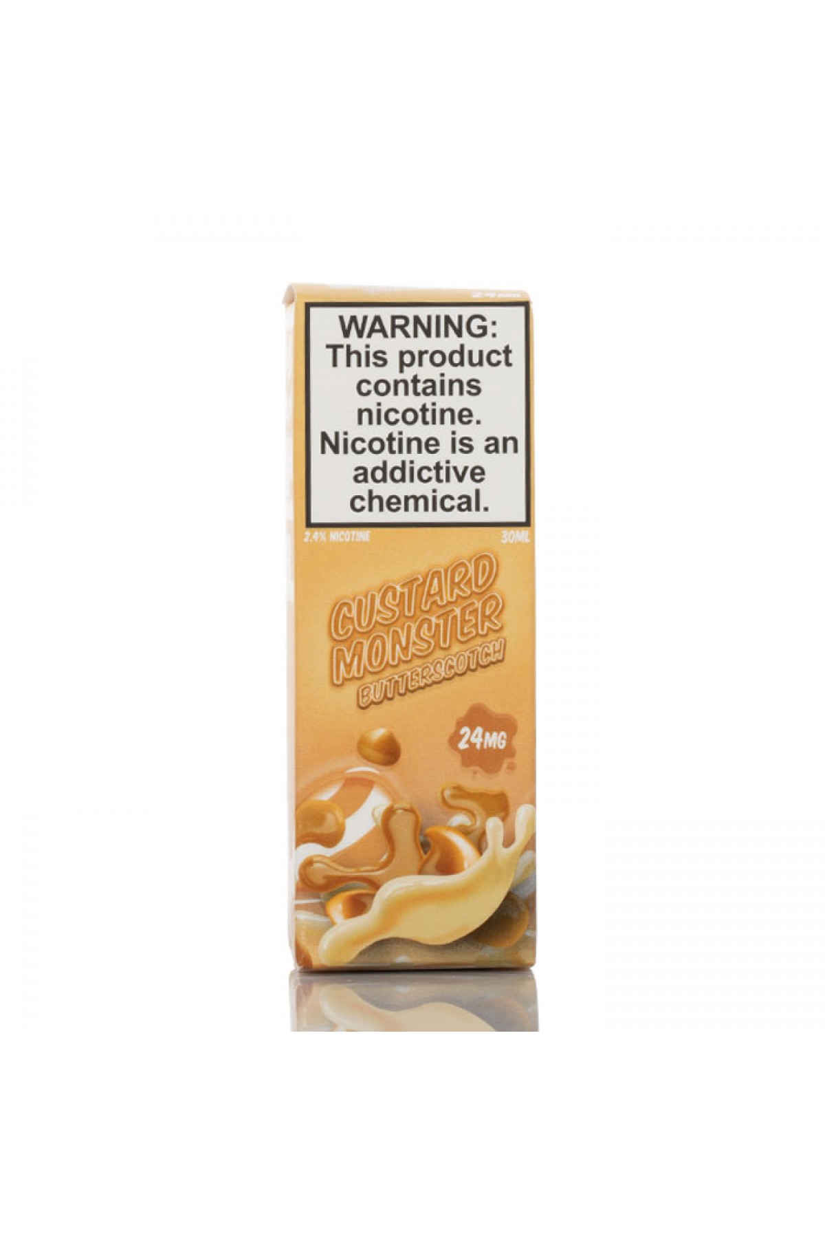 Jam Monster - Custard Monster Butterscotch Salt 30ML (Karamelli Muhallebi)