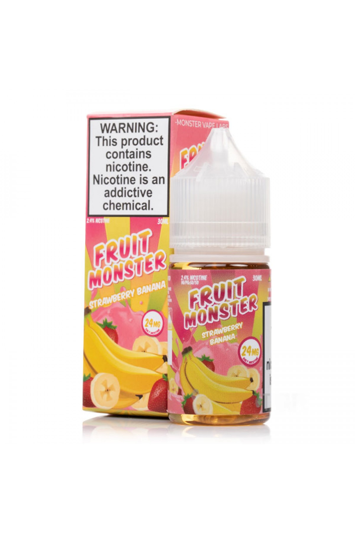 Jam Monster - Fruit Monster Strawberry Banana Salt 30ML