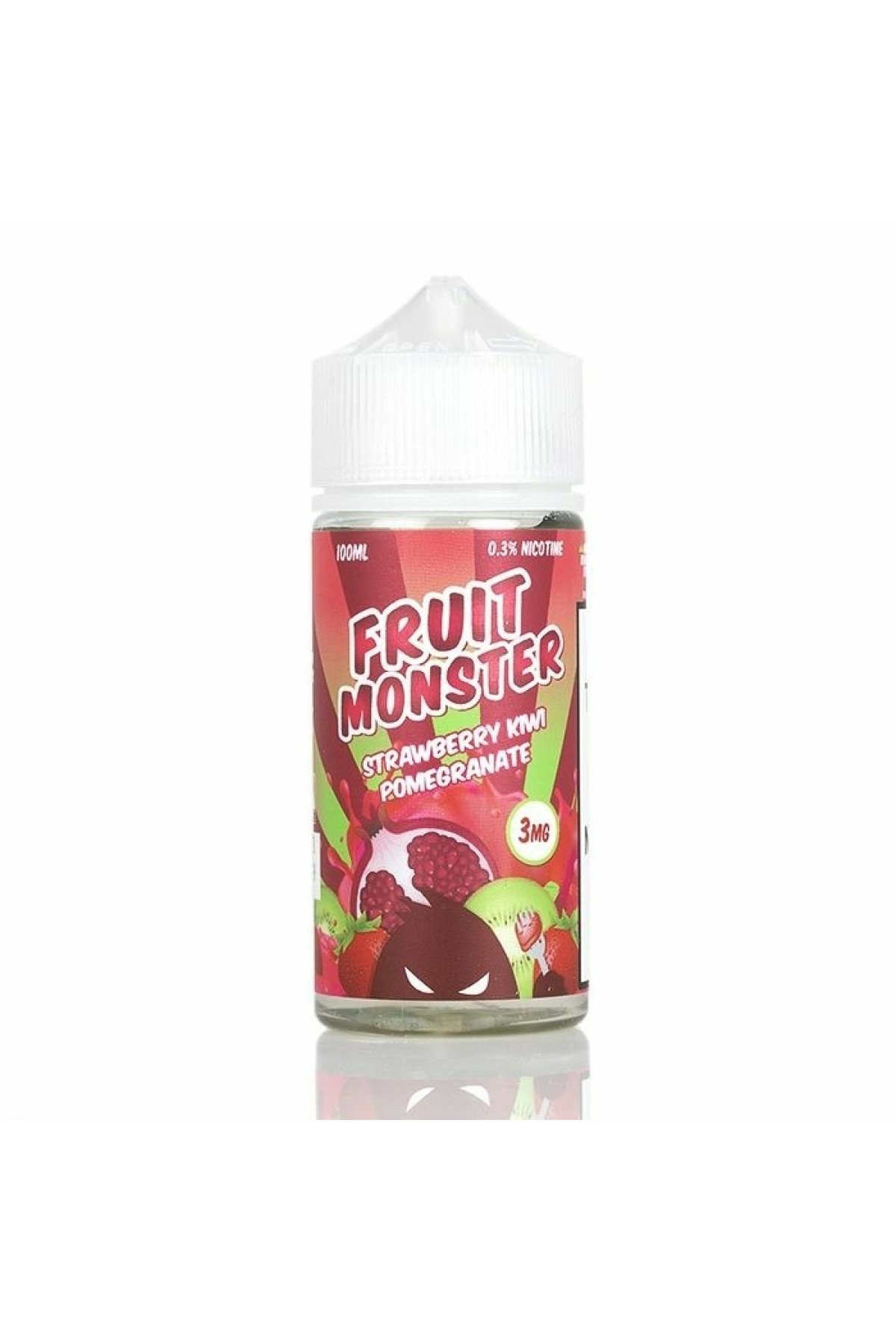 Jam Monster - Fruit Monster Strawberry Kiwi Pomegranate 100ML