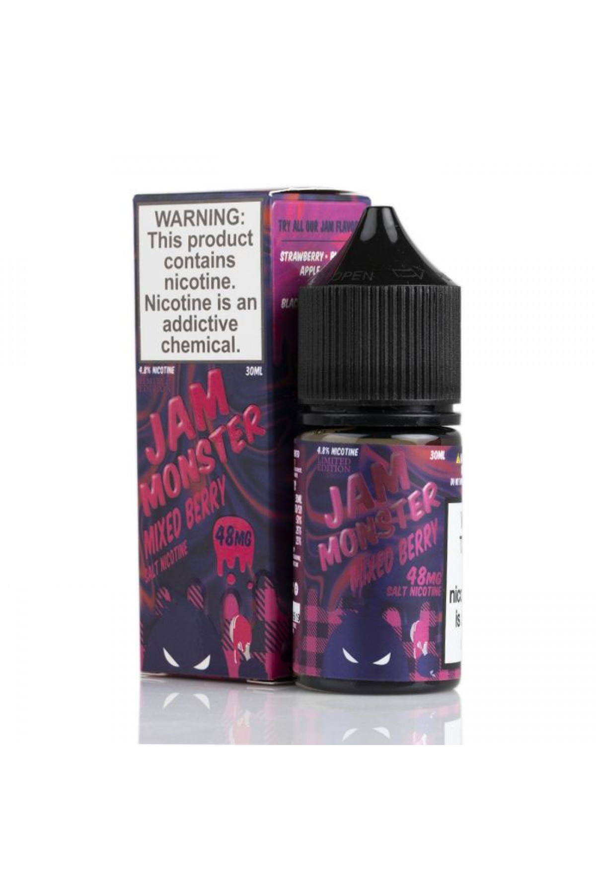 Jam Monster - Mixed Berry Salt 30ML (Karışık Meyve Salt)