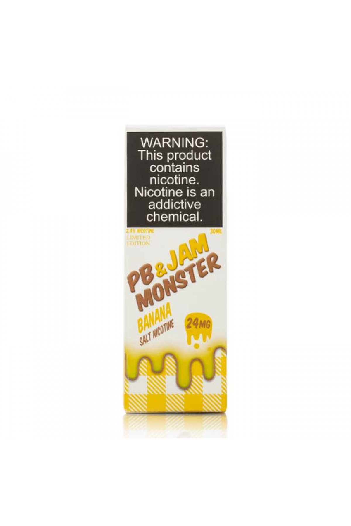 Jam Monster & PB - Banana Salt 30ML (Muzlu Fıstık Ezmesi)