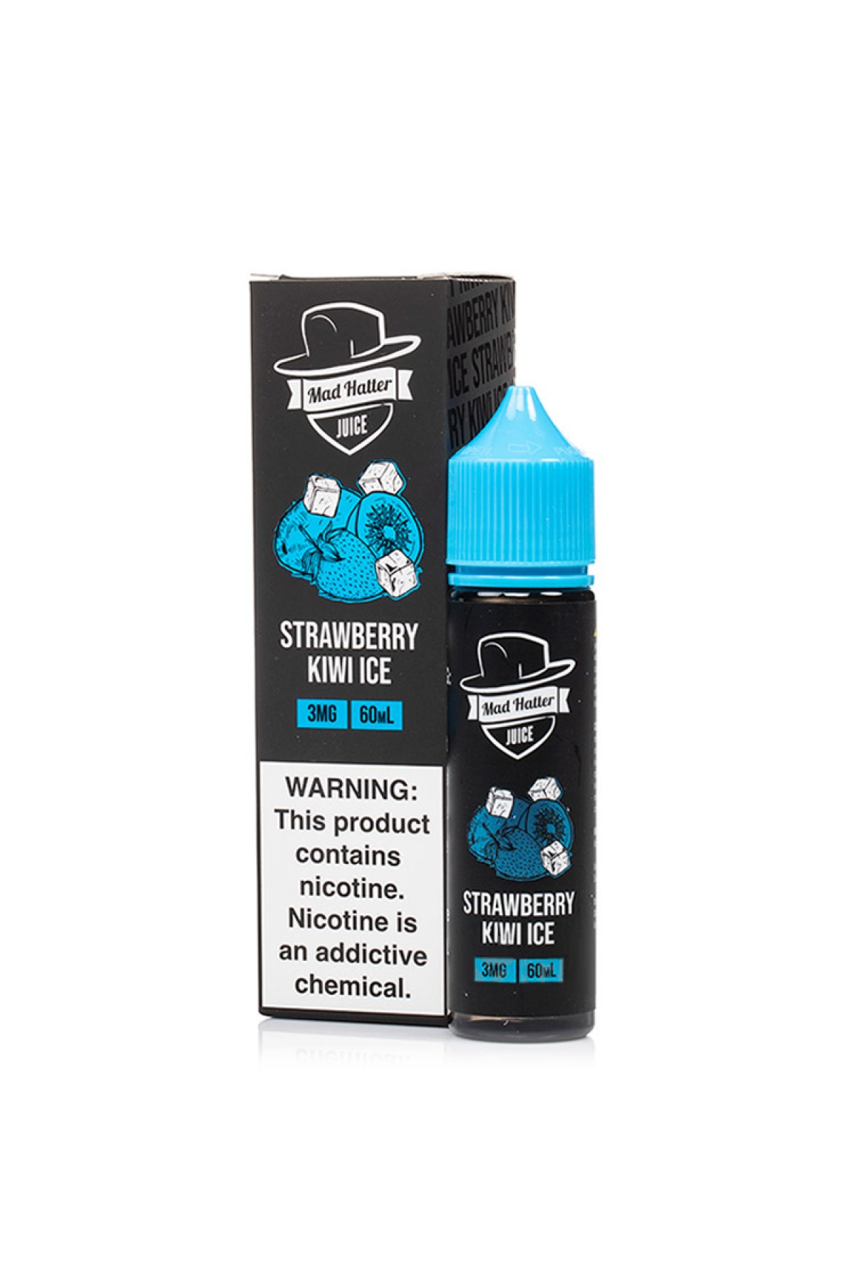 Mad Hatter Juice - Strawberry Kiwi Ice (60mL) E-Likit