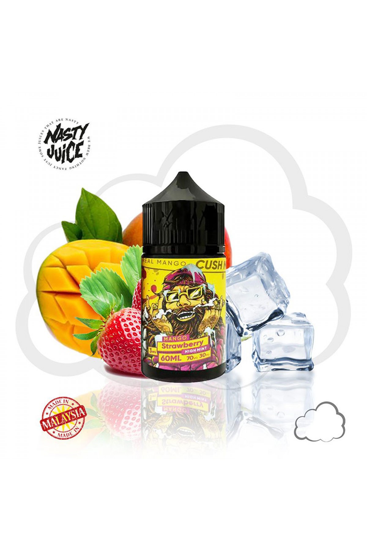 Nasty Juice Cushman Series - Mango Strawberry Premium Likit (60ML)