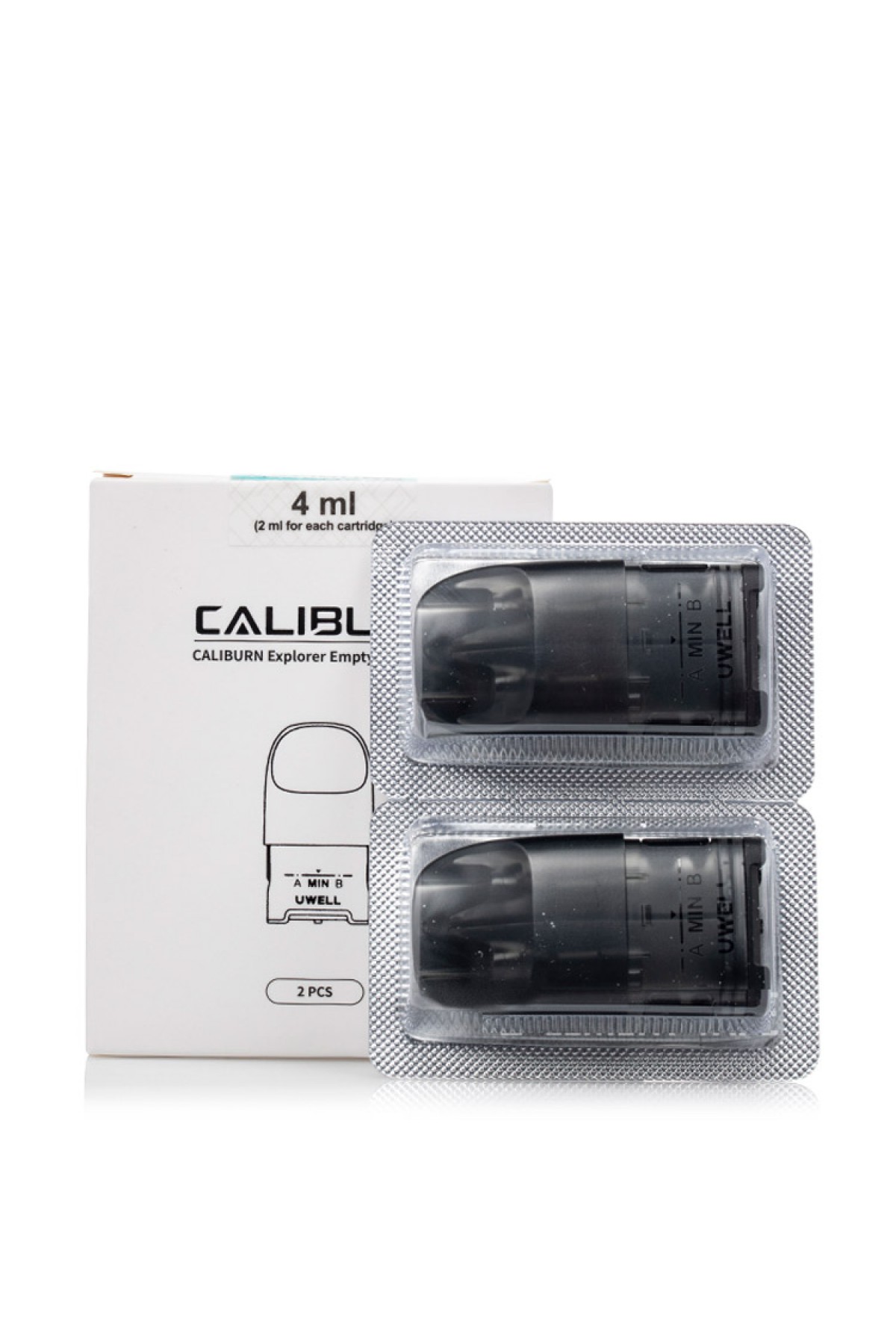 Uwell Caliburn Explorer Yedek Pod Kartuş (2 Adet)