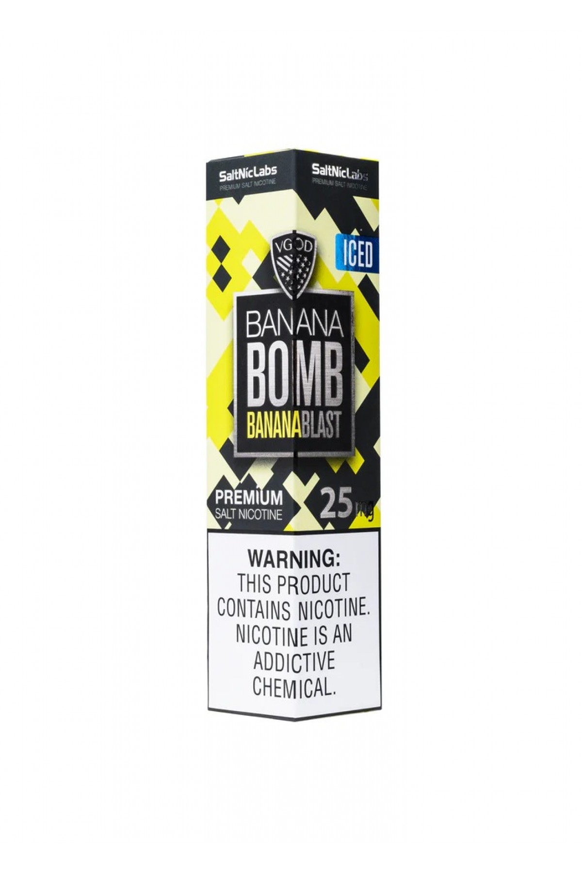 VGOD SaltNic - Banana Bomb ICED (30ML) Salt Likit