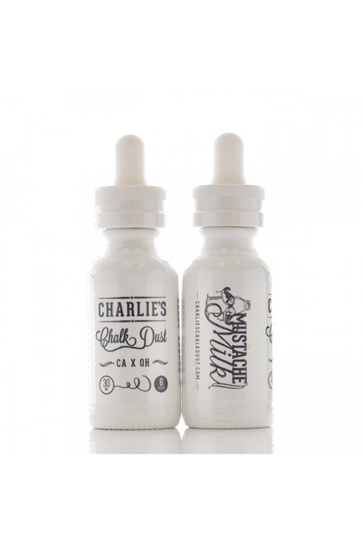 Charlie's Chalk Dust - Mustache Milk Premium Elektronik Sigara Likiti (30 ML)