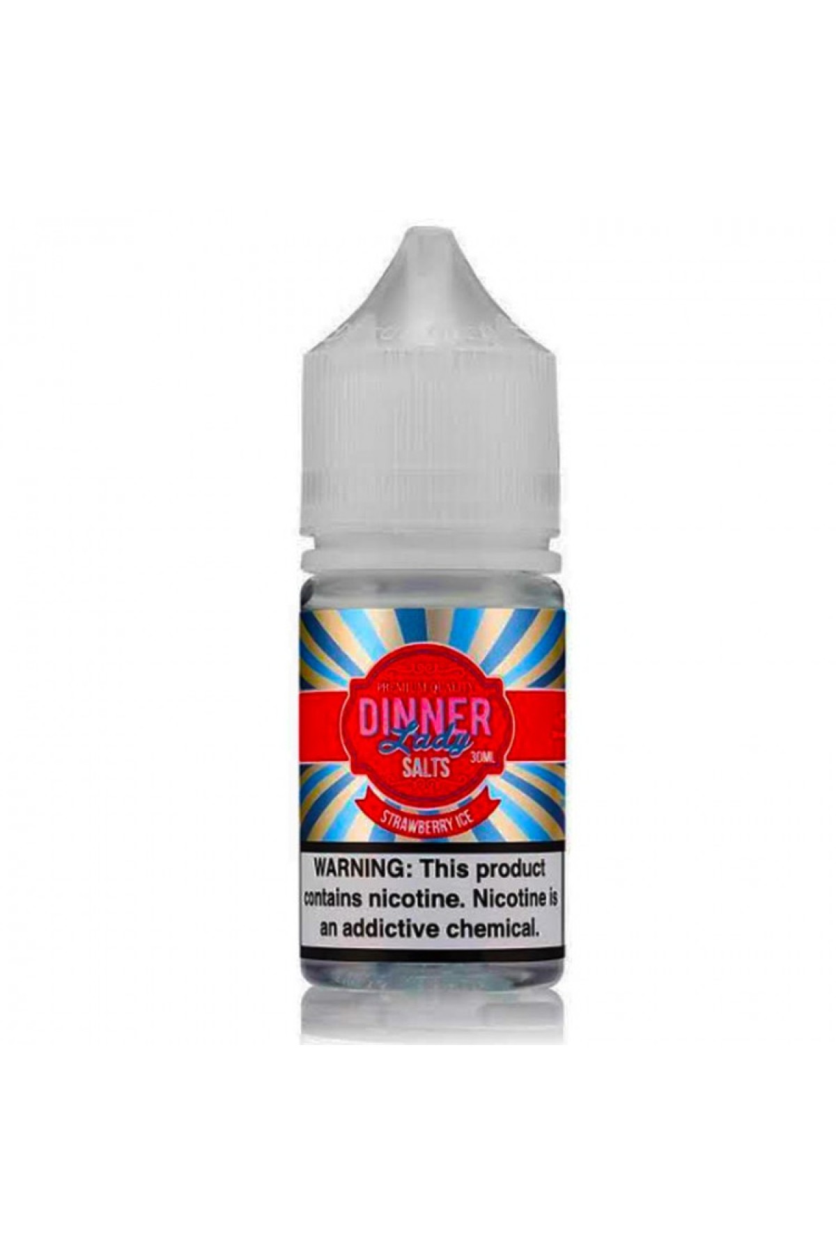 Dinner Lady - Strawberry Ice Salt Likit (30ML)