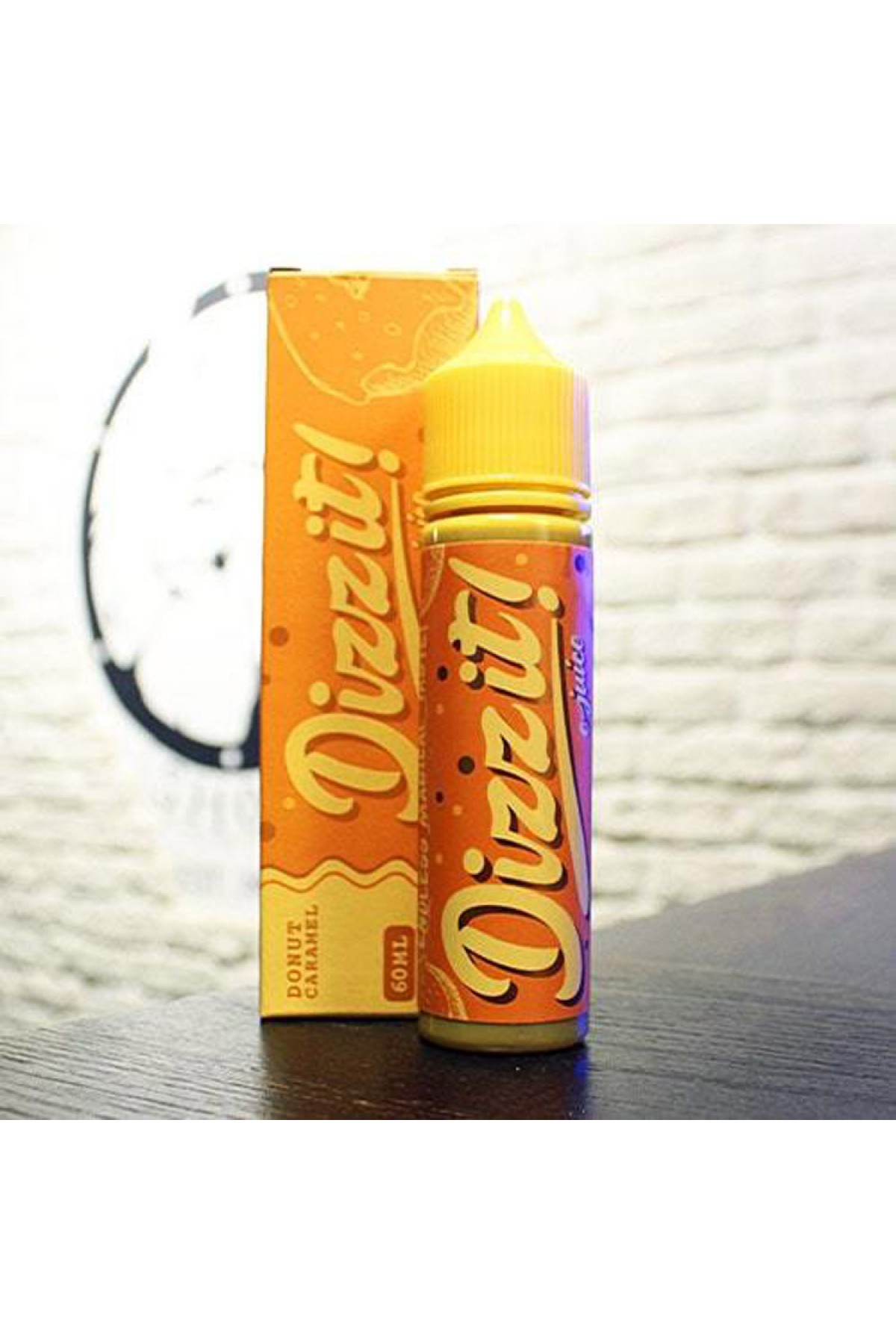 Dizzit E-Juice Donut Caramel Premium Likit (60ML)