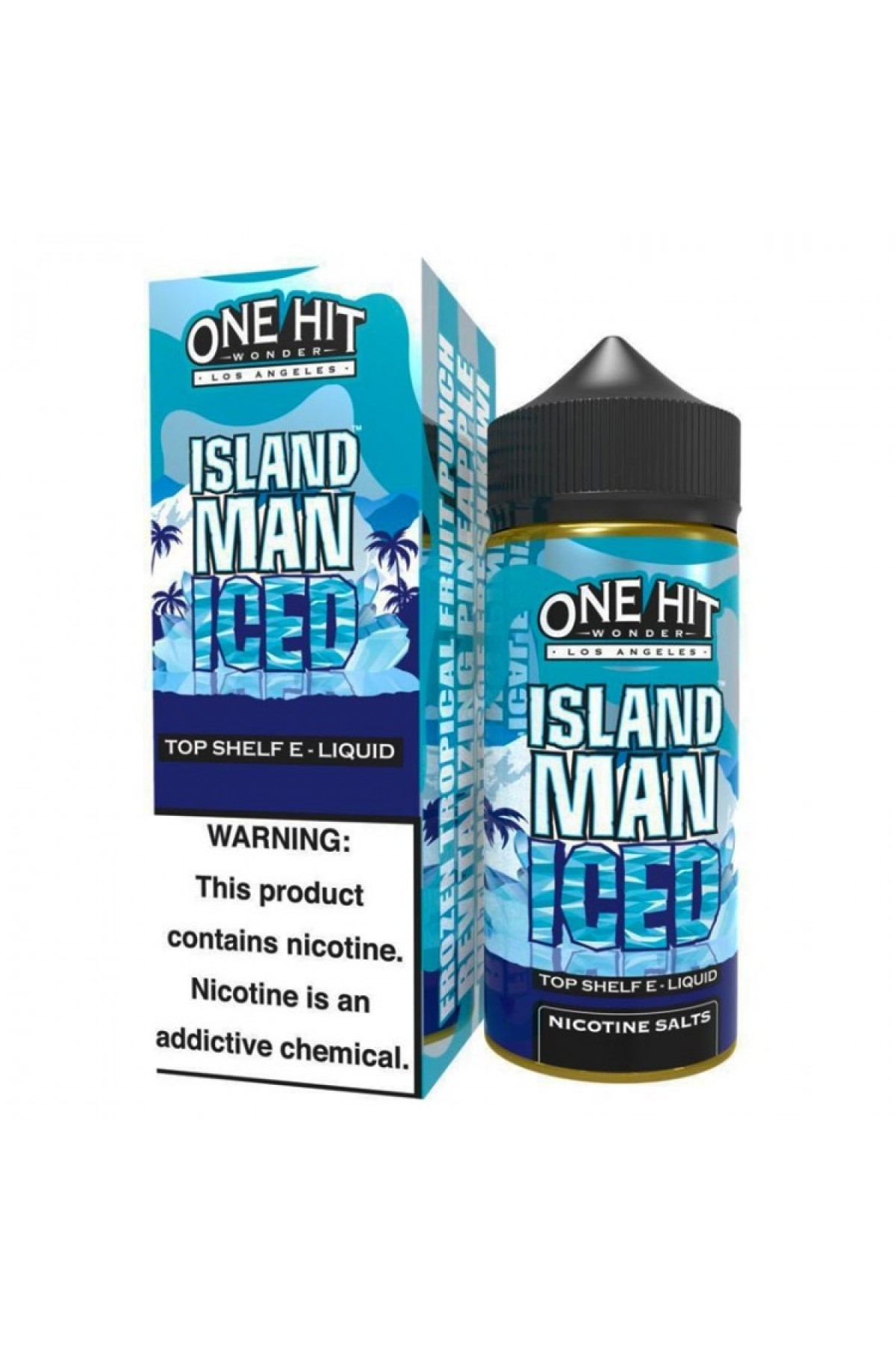 One Hit Wonder Island Man ICED Premium Salt Likit (30ml)