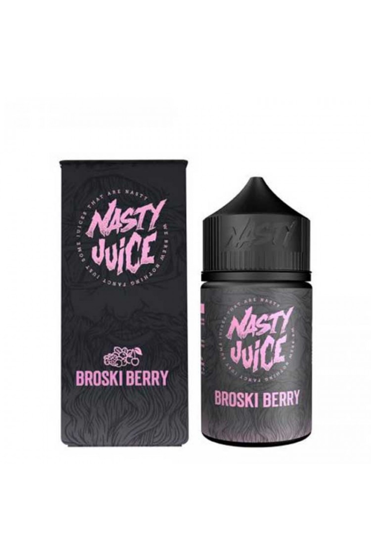 Nasty Juice "Berry Series" Broski Berry Premium Likit 60ML (Yaban mersini, Ahududu, Hafif Nane)