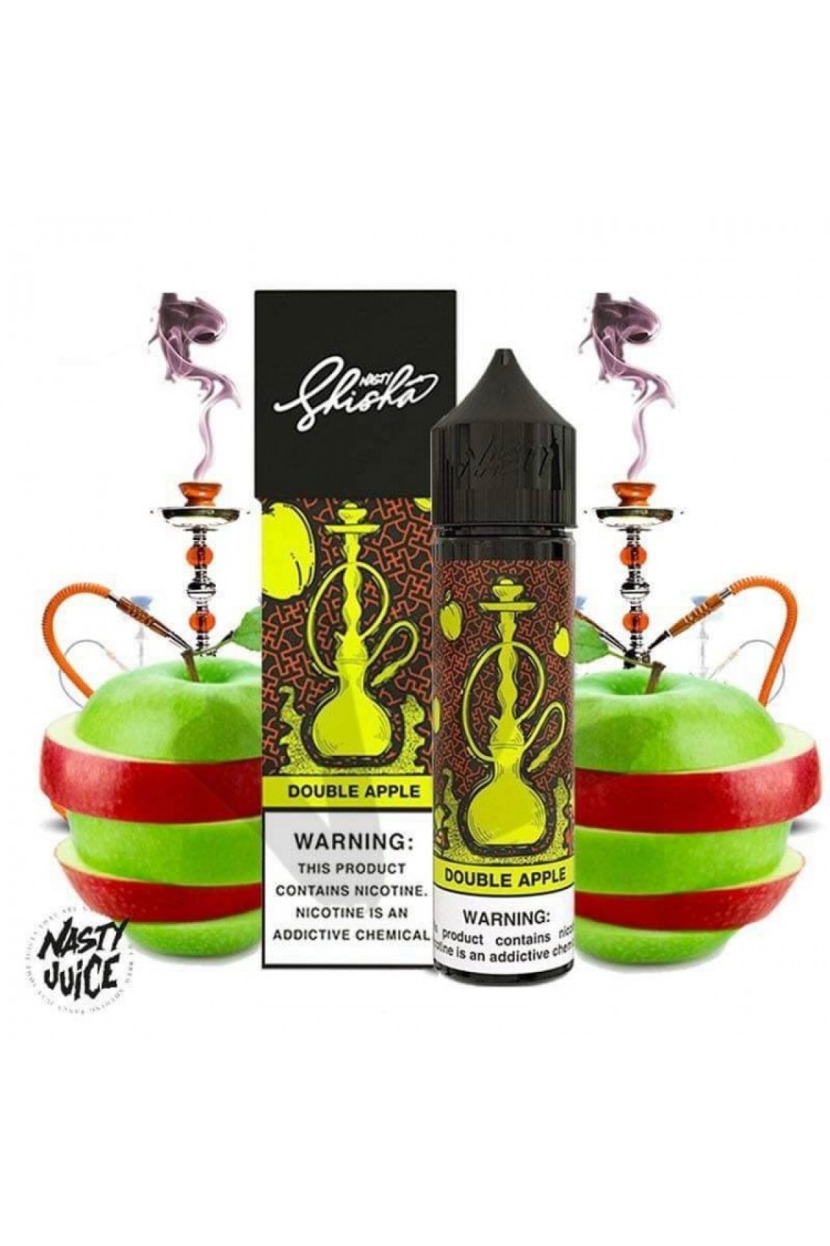 Nasty Juice "Shisha Series" - Double Apple Premium Likit (60ML)