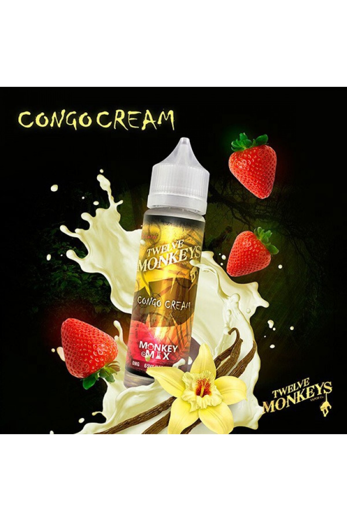 Twelve Monkeys Vapor - Congo Cream  (60ML) Premium Likit