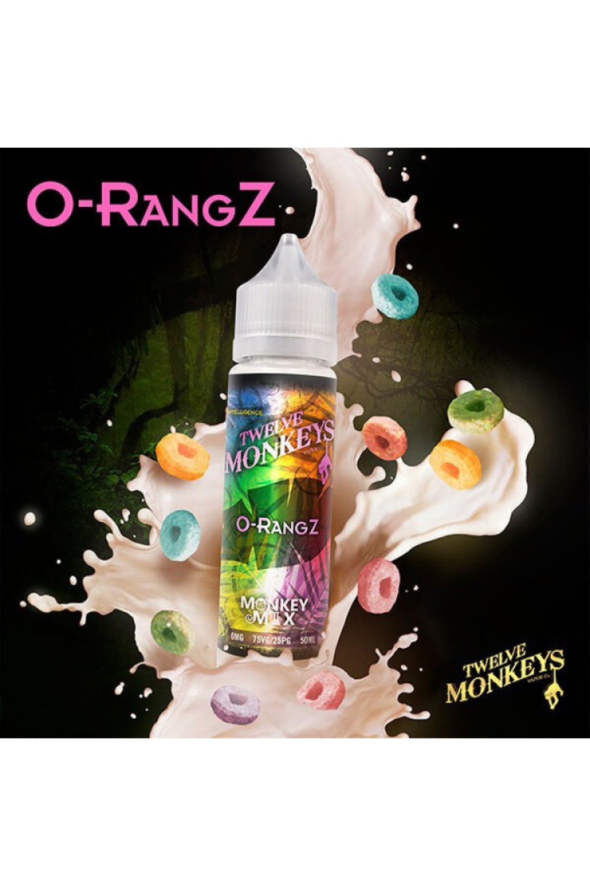 Twelve Monkeys Vapor - O-RangZ (60ML) Premium Likit