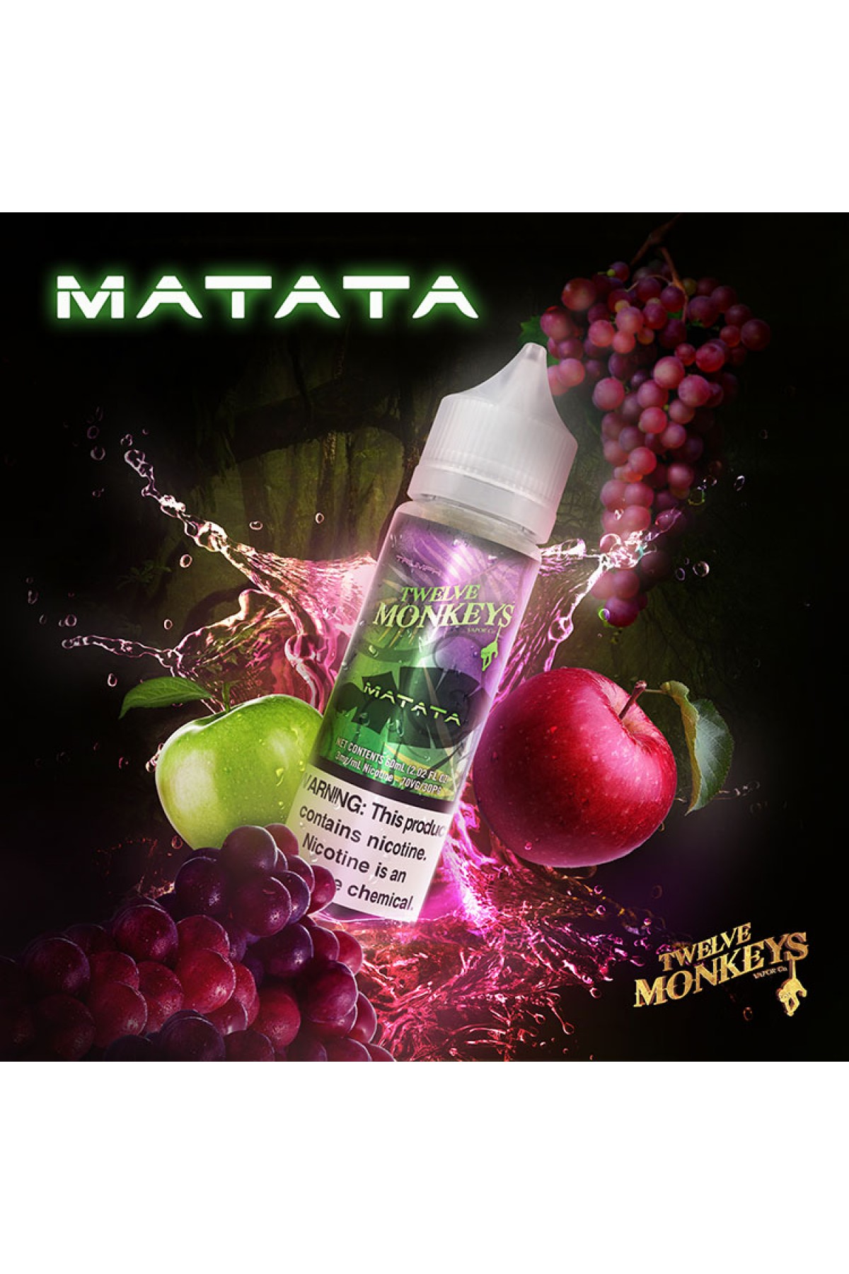 Twelve Monkeys Vapor - Matata (60ML) Premium Likit