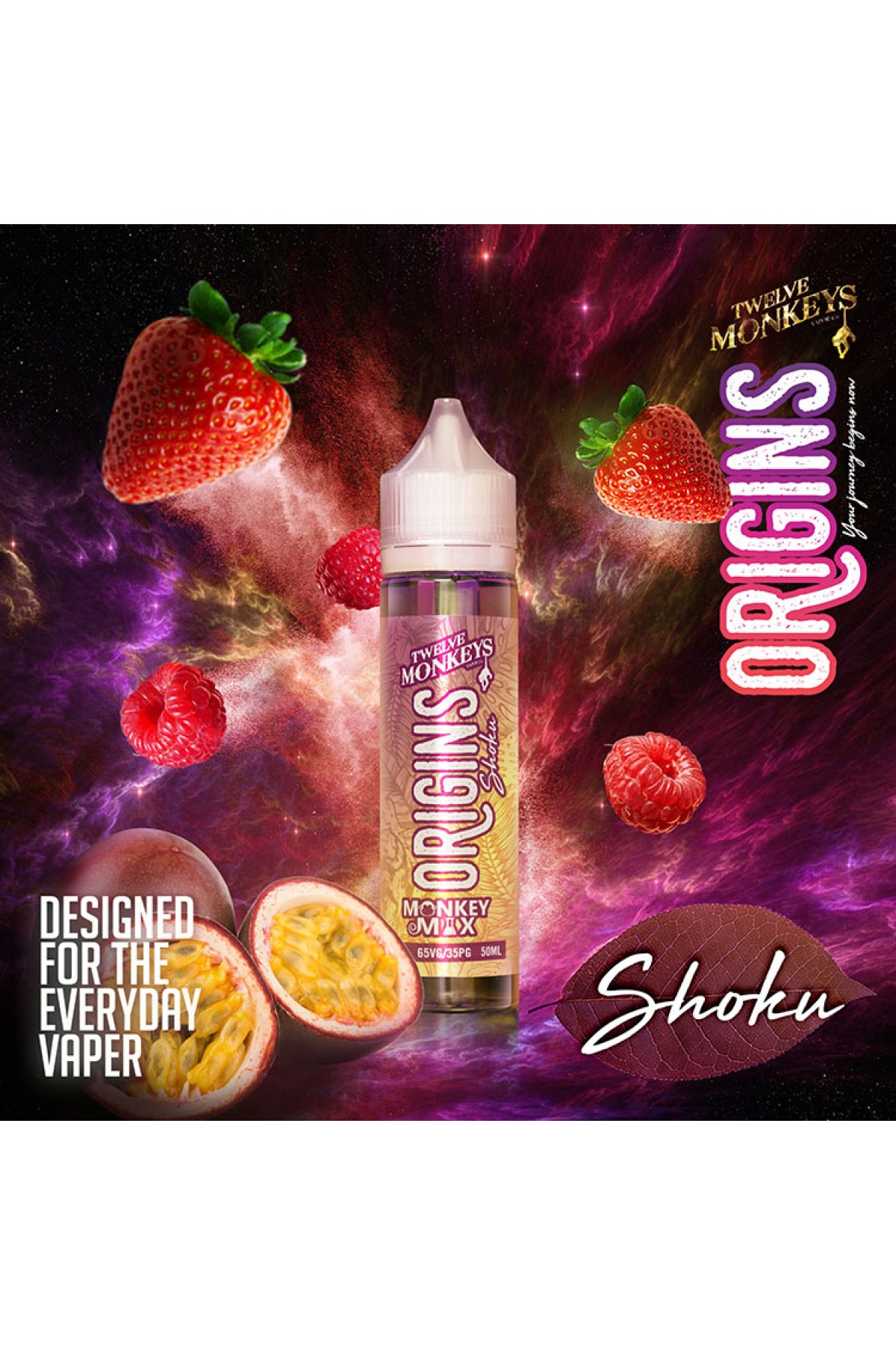 Twelve Monkeys Vapor - Shoku (60ML) Premium Likit