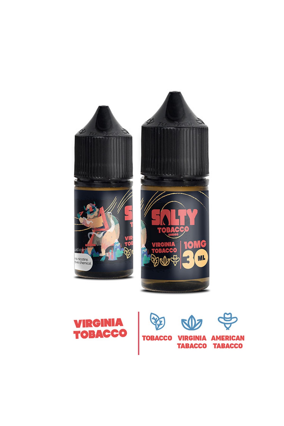 Salty - Virginia Tobacco (30ML) Salt Likit