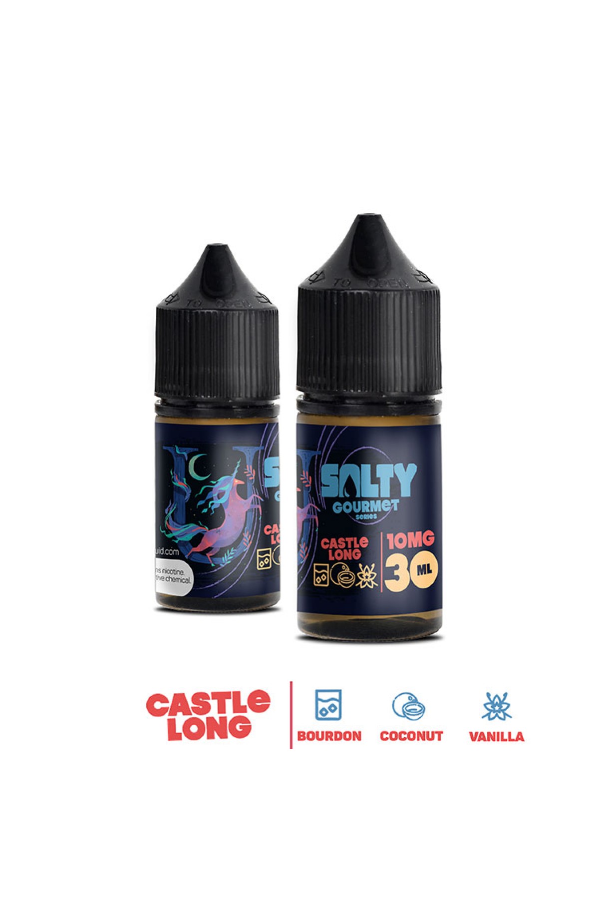 Salty - Castle Long (30ML) Salt Likit