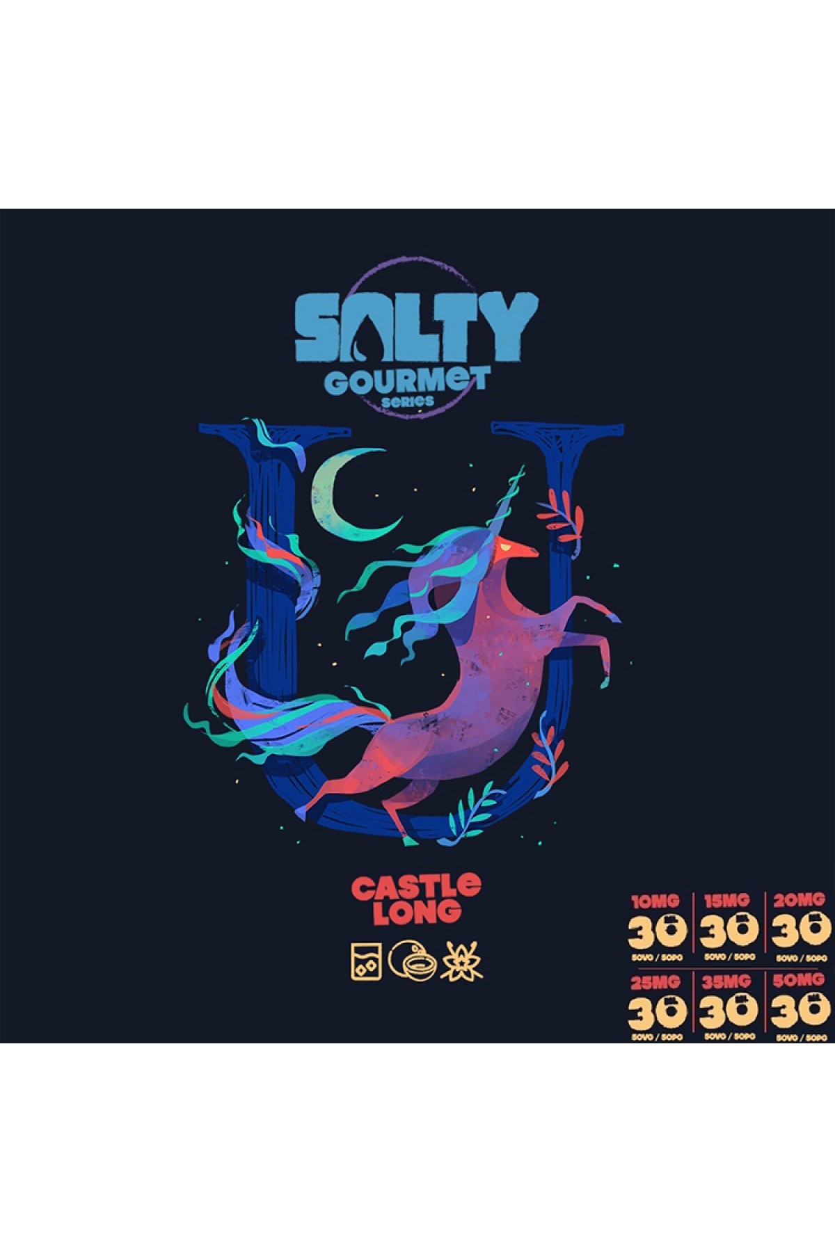 Salty - Castle Long (30ML) Salt Likit