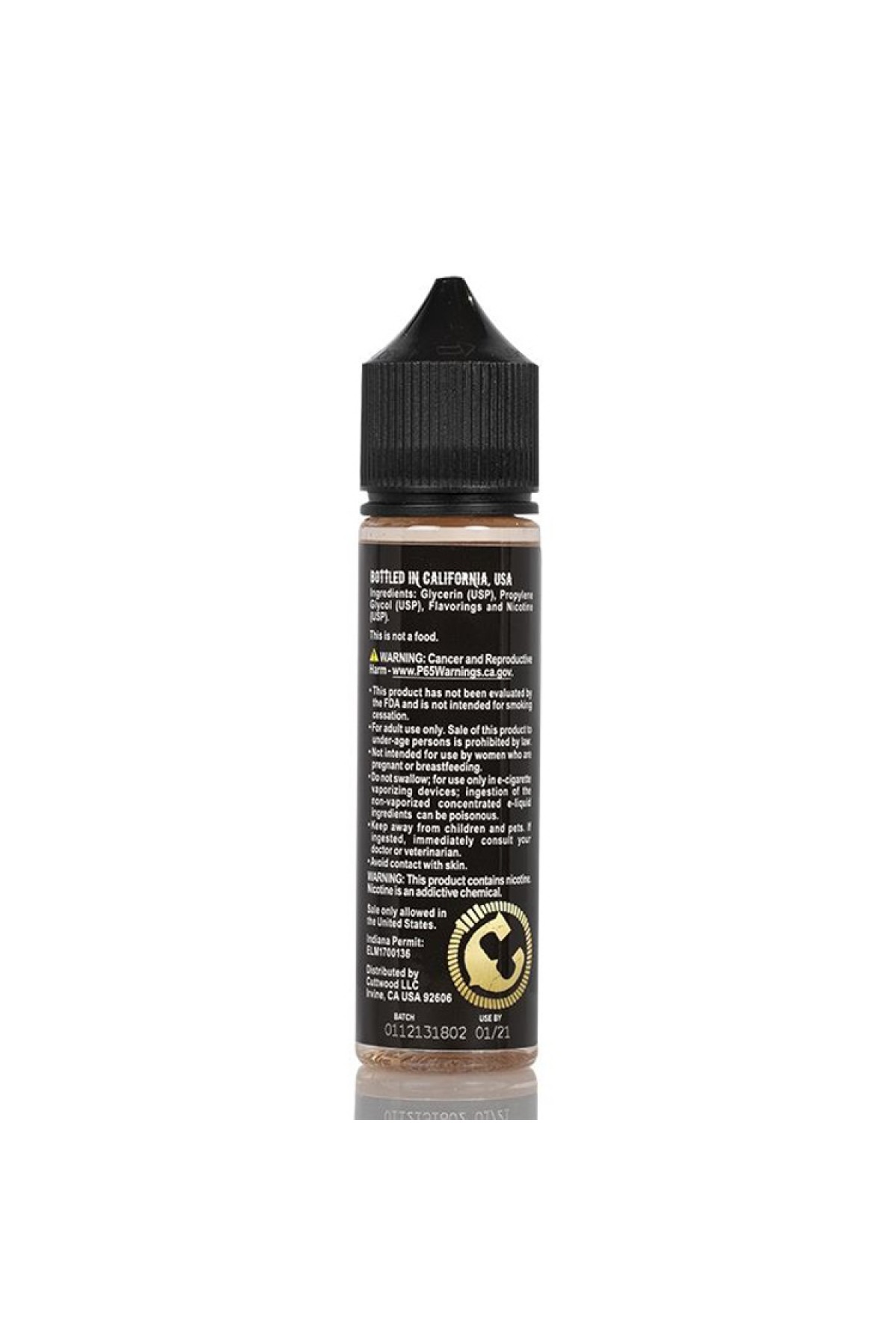 CuttWood Bird Brains 60ML Premium E-Likit