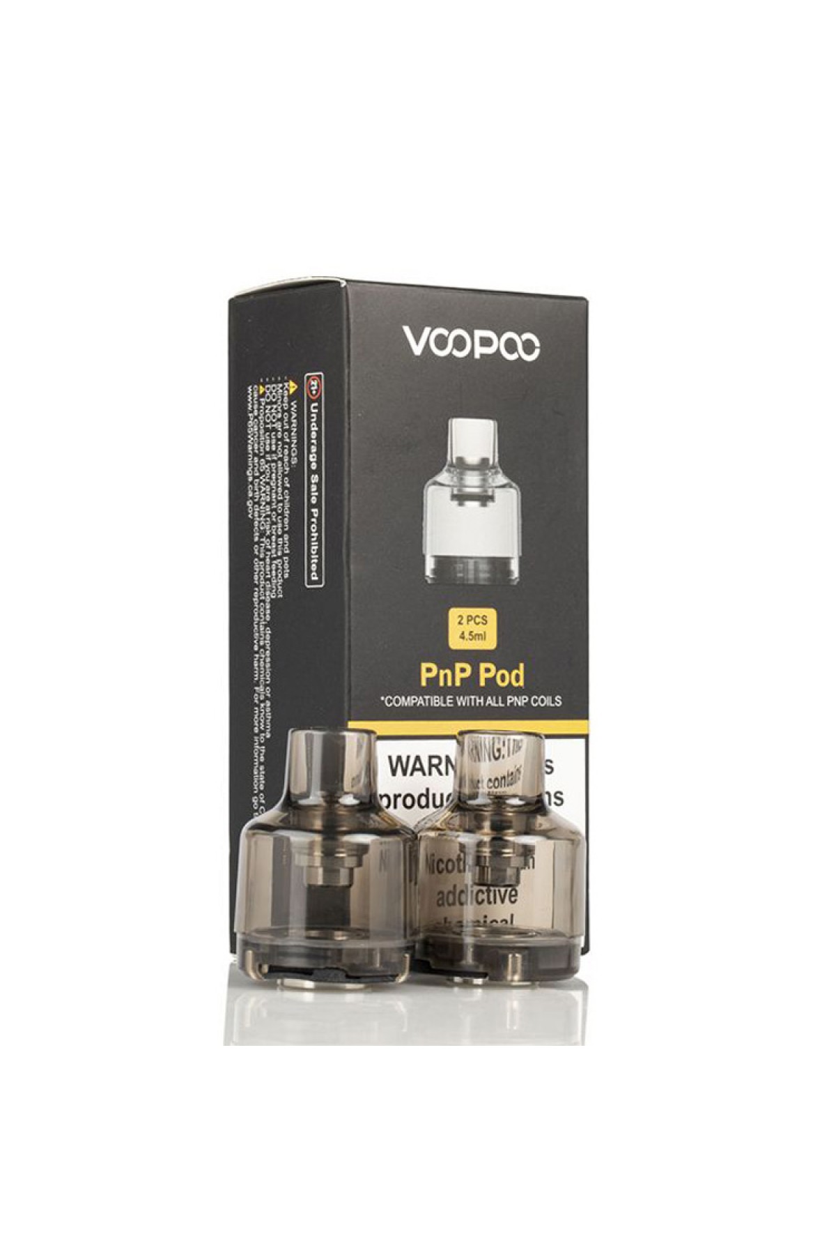 VOOPOO PNP POD TANK 4.5ML DRAG S & DRAG X