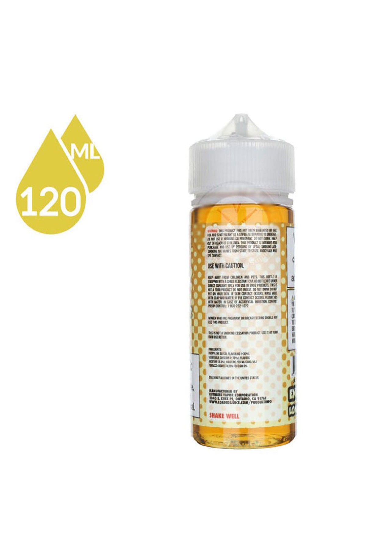 LOADED - Lemon Bar (120ML)