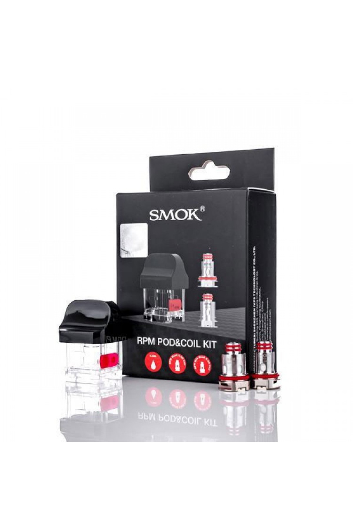 Smok RPM POD 4ML (Yedek Kartuş +2 Adet Coil)