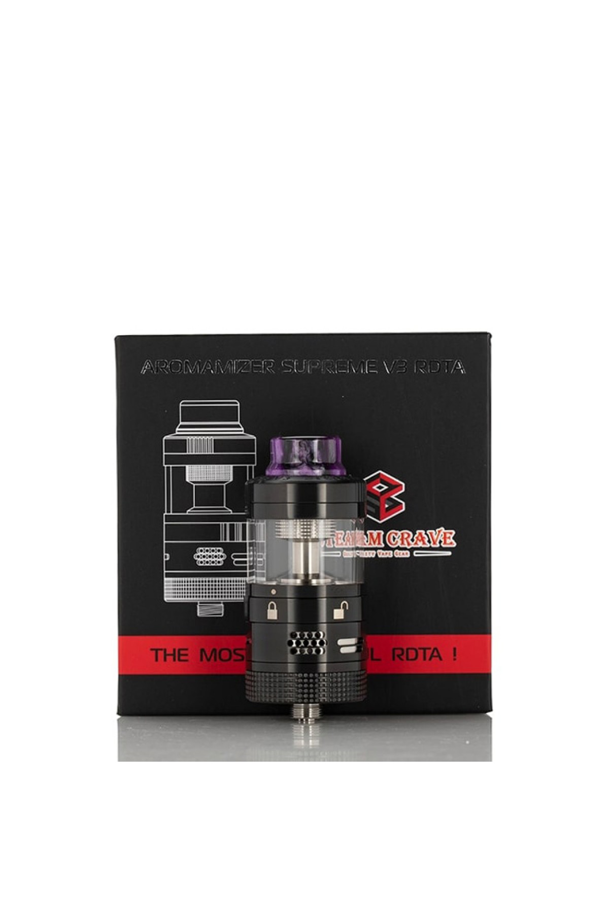 Steam Crave Aromamizer SUPREME V3 25mm RDTA Tank Atomizer 