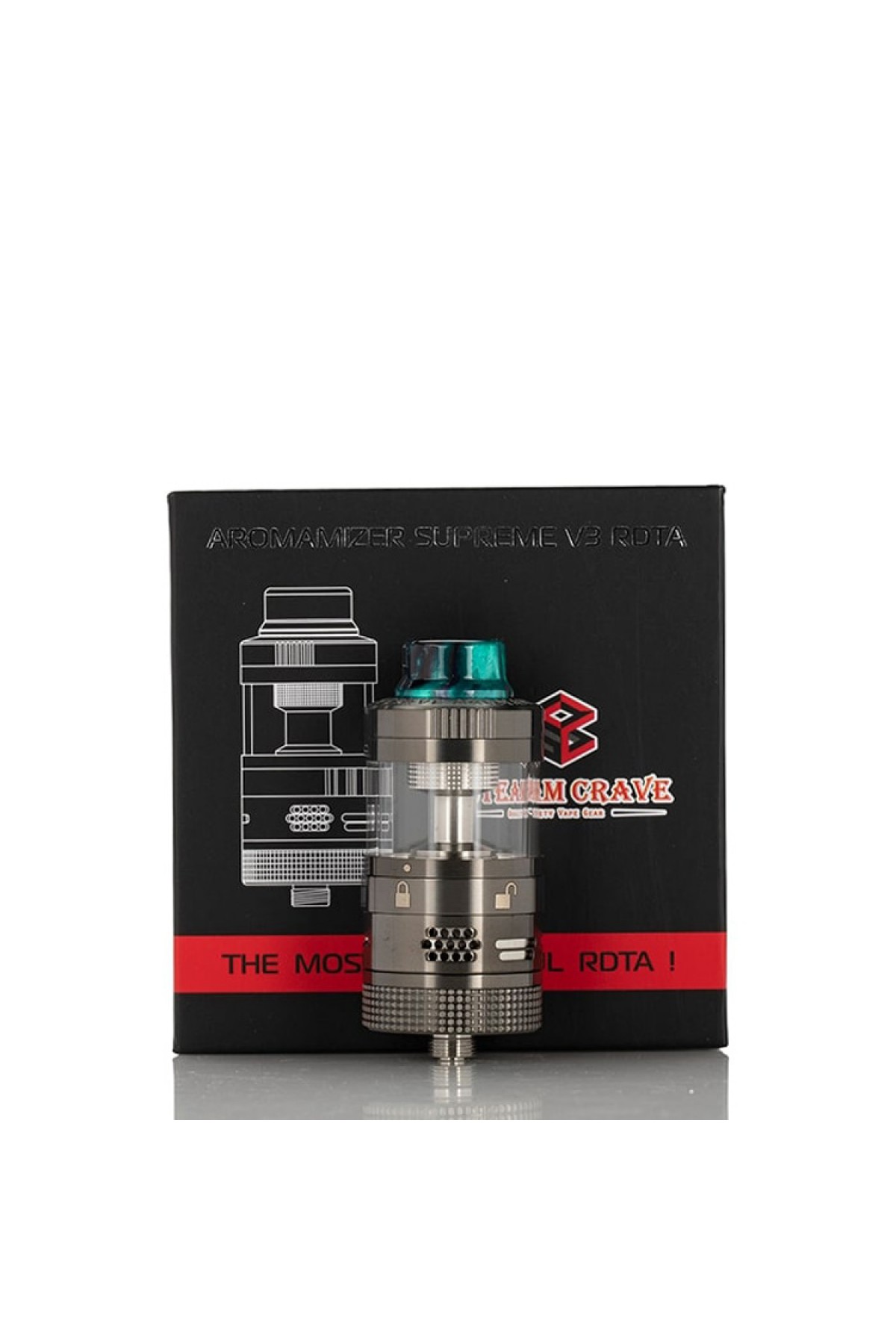 Steam Crave Aromamizer SUPREME V3 25mm RDTA Tank Atomizer 