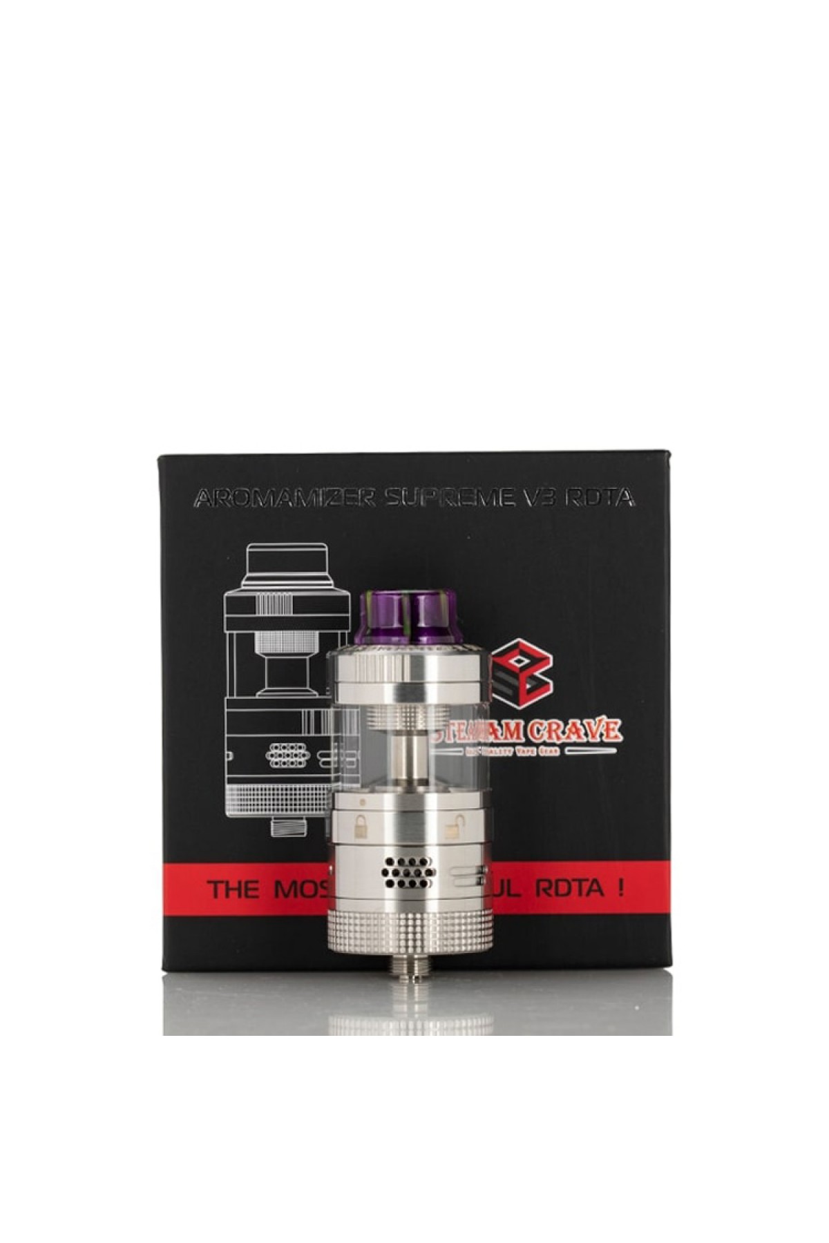 Steam Crave Aromamizer SUPREME V3 25mm RDTA Tank Atomizer 