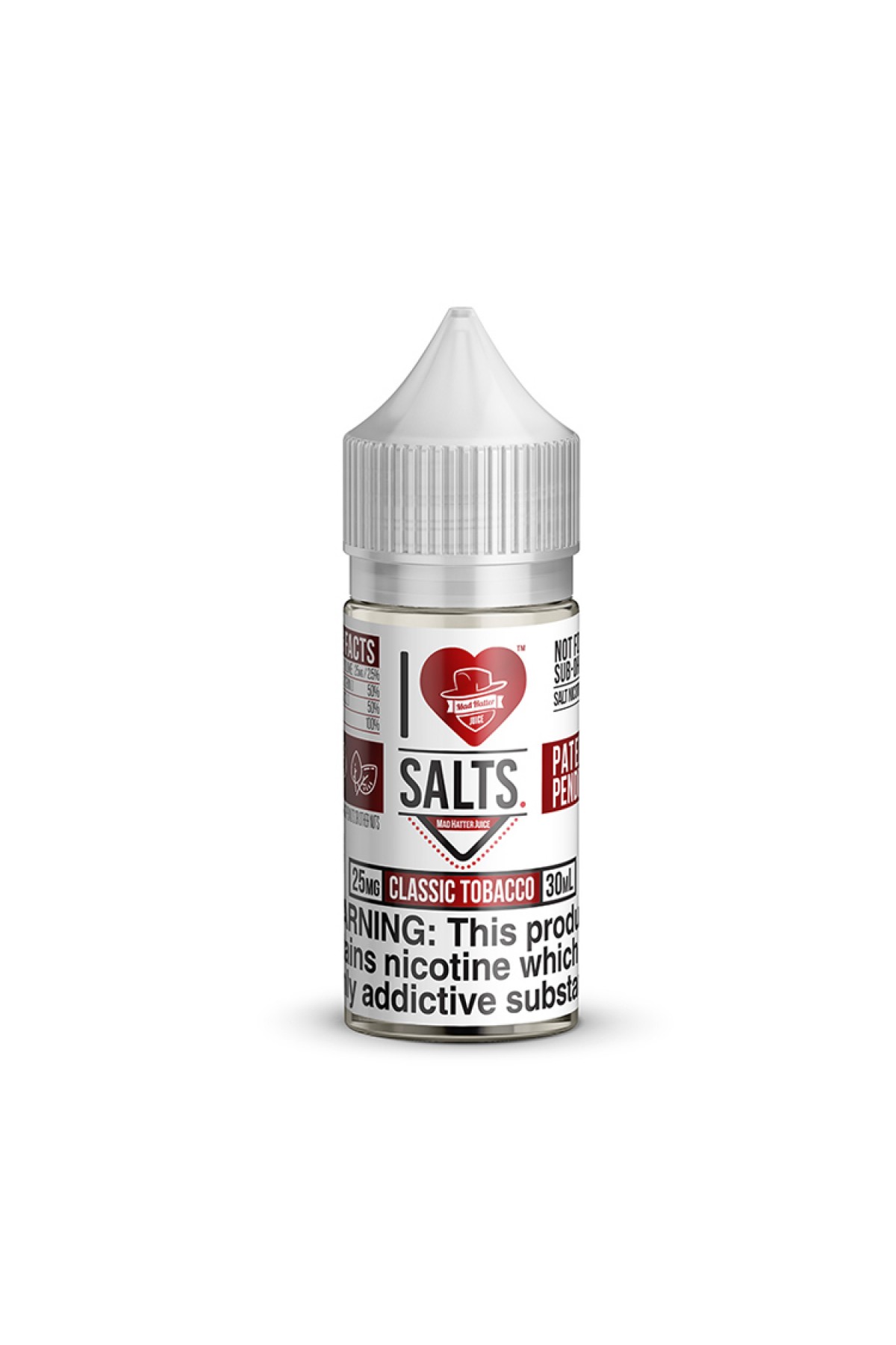 I Love Salts - Classic Tobacco Salt Likit (30ML)