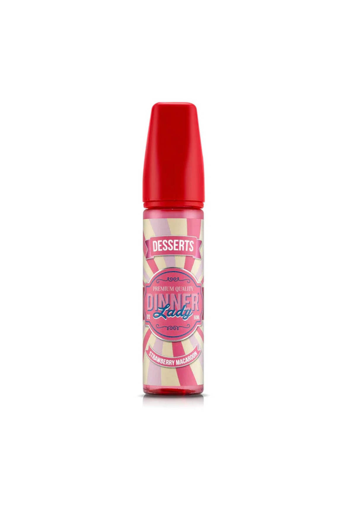 Dinner Lady - Strawberry Macaroon (60 ML) E-Likit