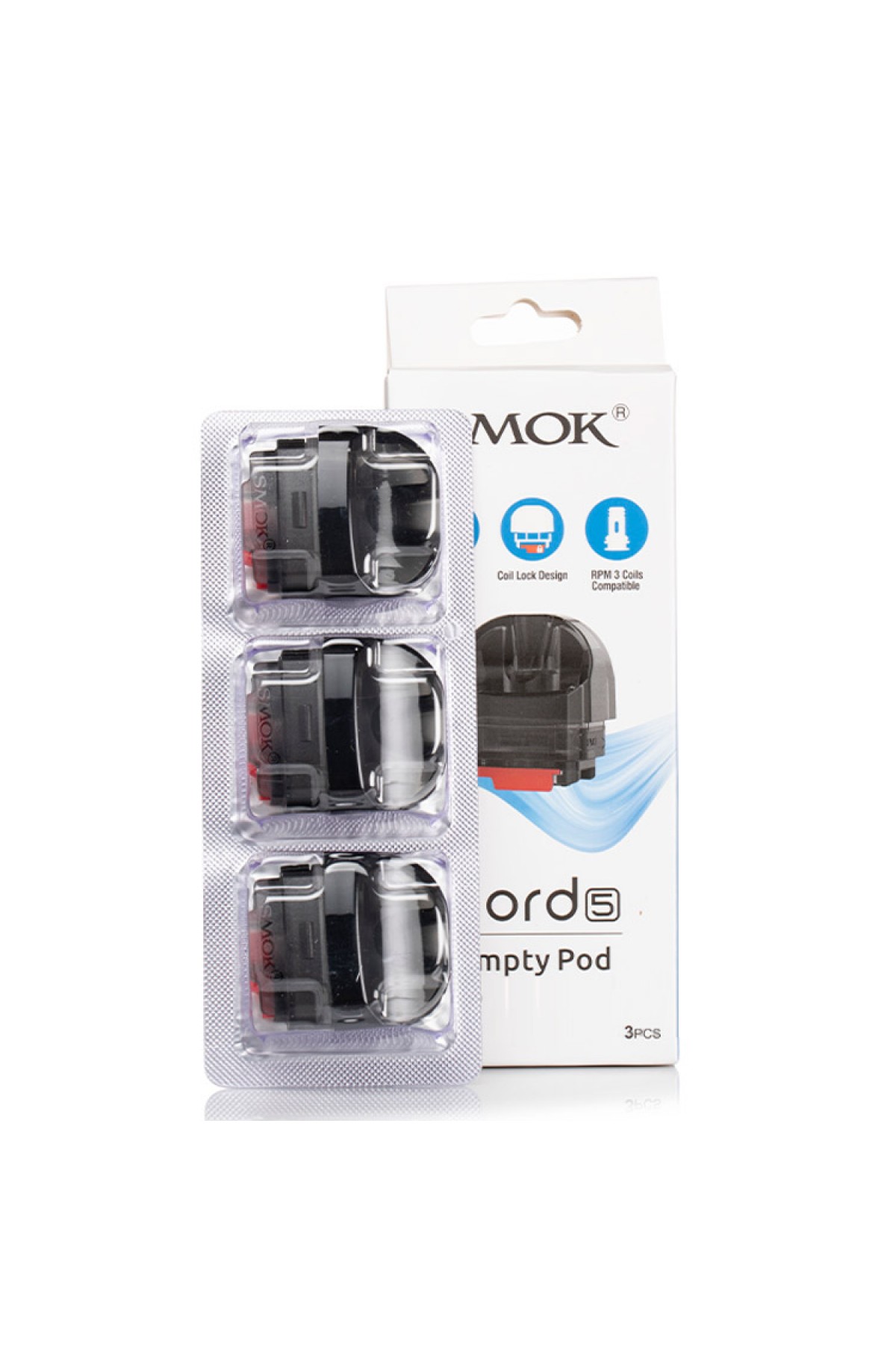 Smok Nord 5 80W Yedek Kartuş (3 Adet)