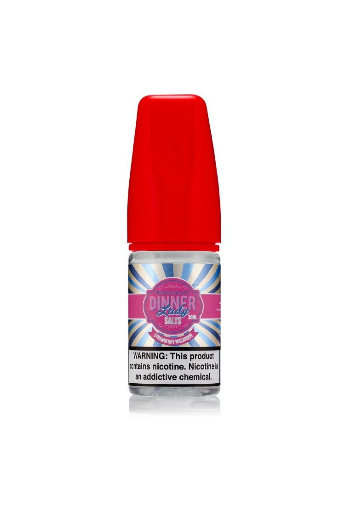 Dinner Lady - Strawberry Macaroon Salt E-Likit (30ML)