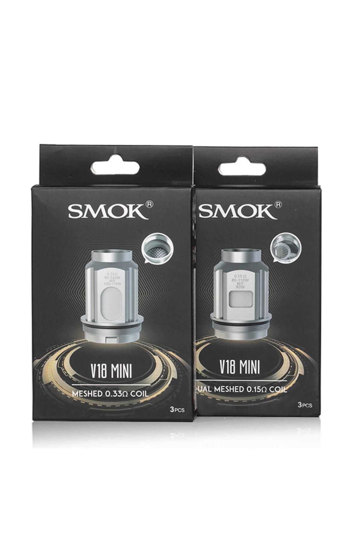 Smok TFV18 MINI Yedek Mesh Coil (3 Adet) 