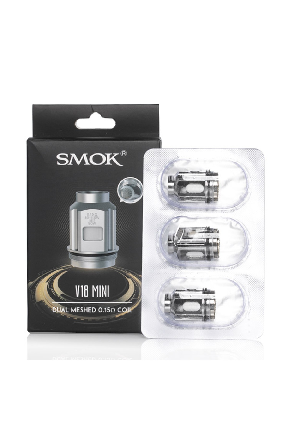 Smok TFV18 MINI Yedek Mesh Coil (3 Adet) 