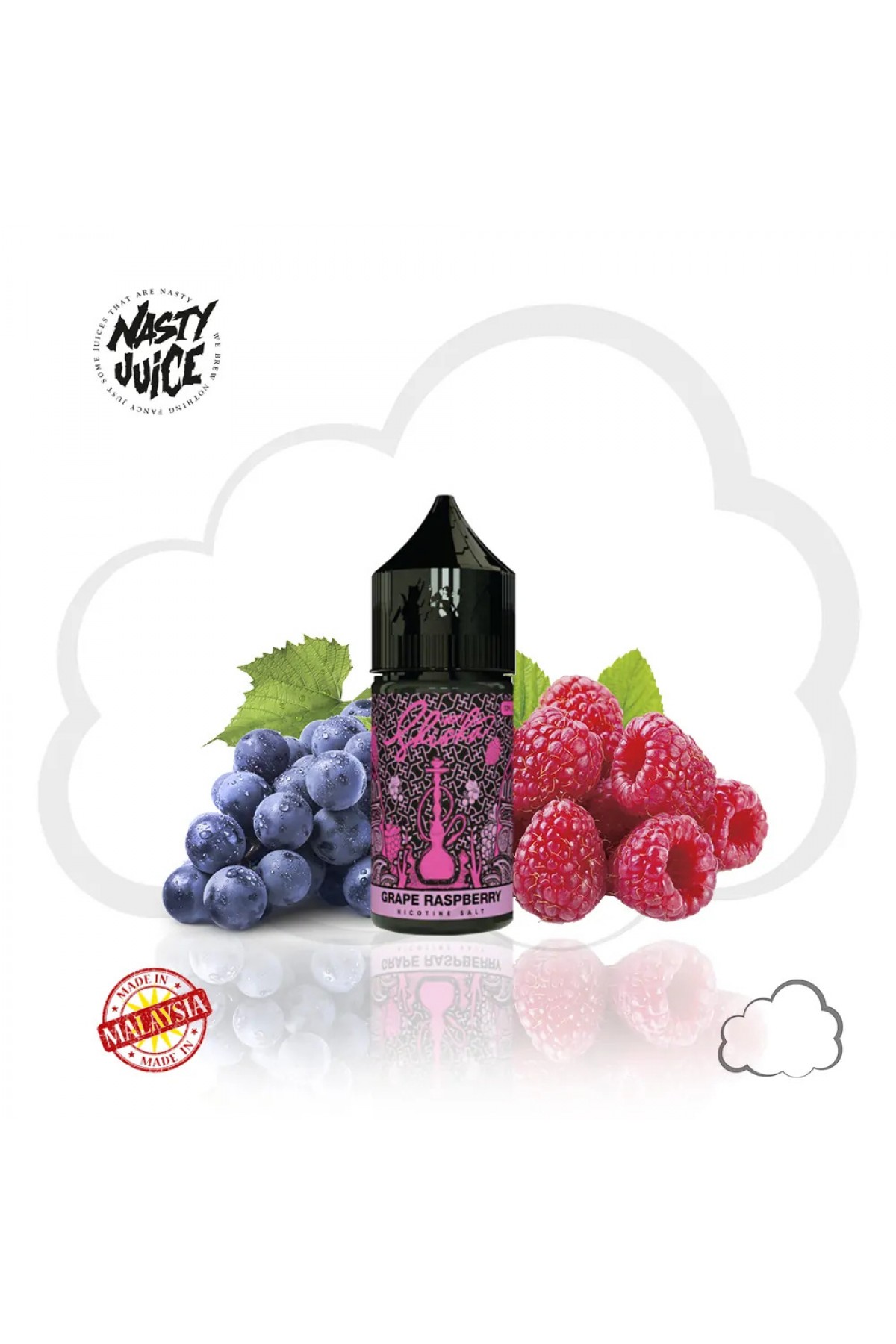 Nasty Salt - Grape Raspberry (30mL) Shisha Salt Likit