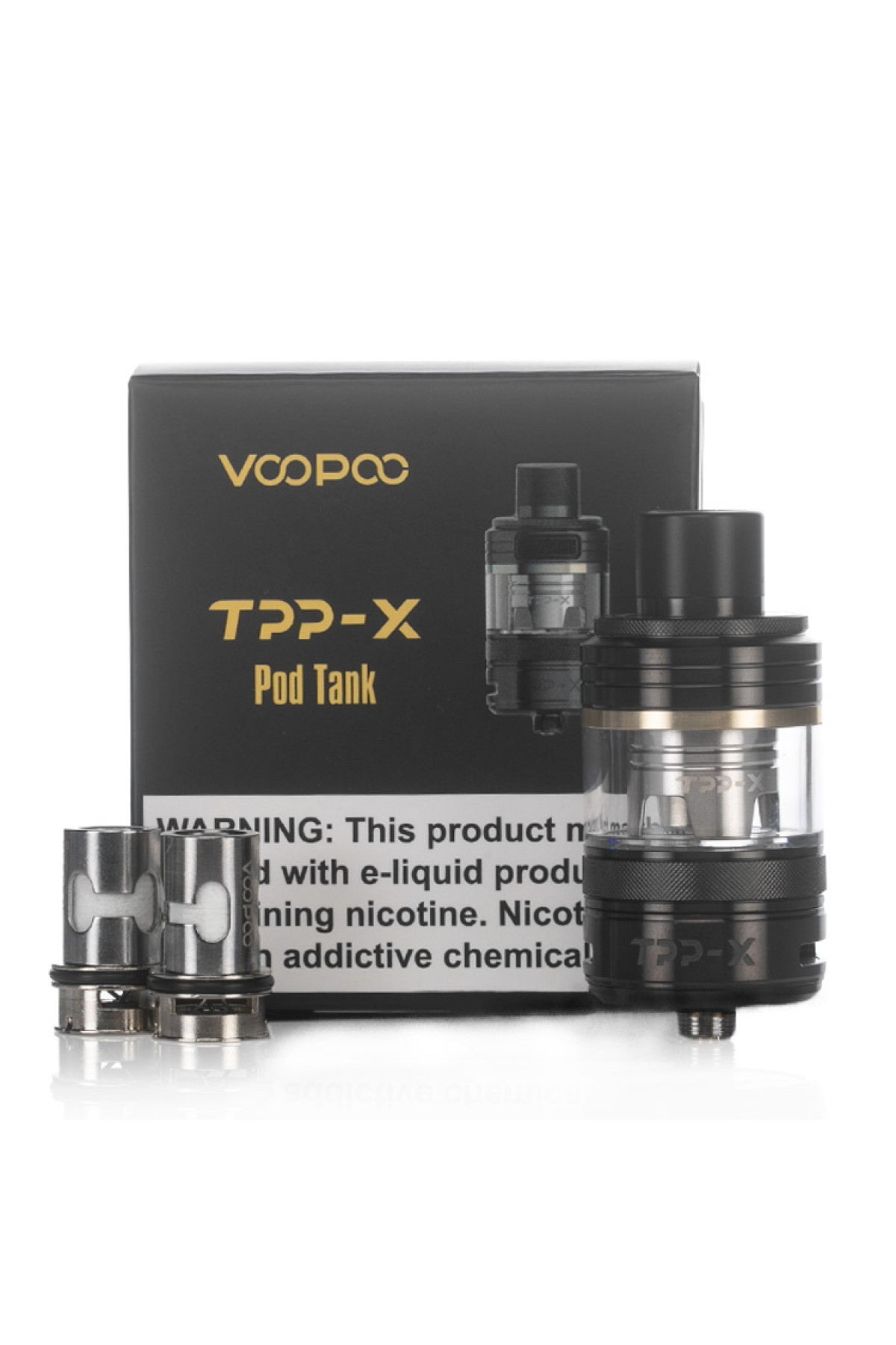 Voopoo TPP-X Atomizer 5.5mL Pod Tank (510 Vidalama)