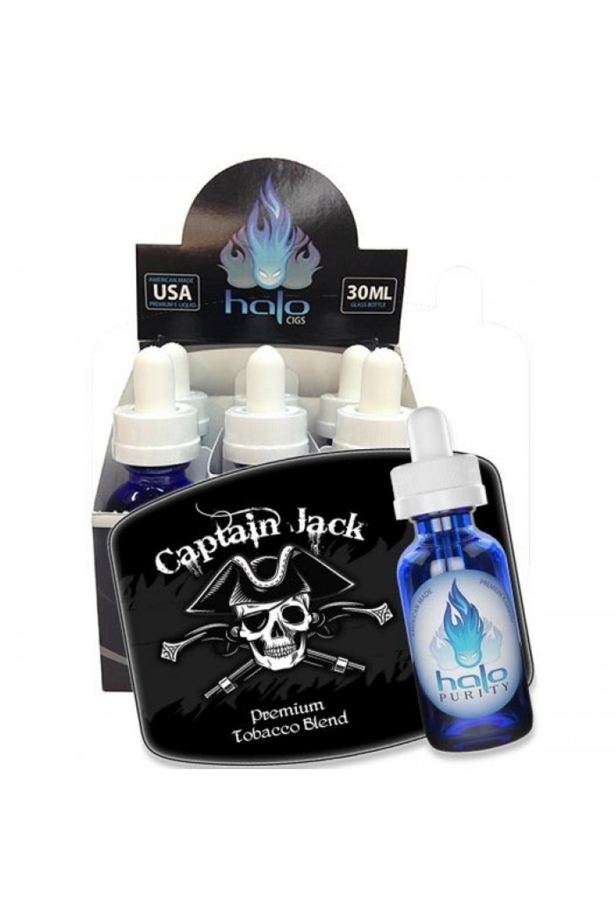 Halo Captain Jack Premium Elektronik Sigara Likit - 30 ML